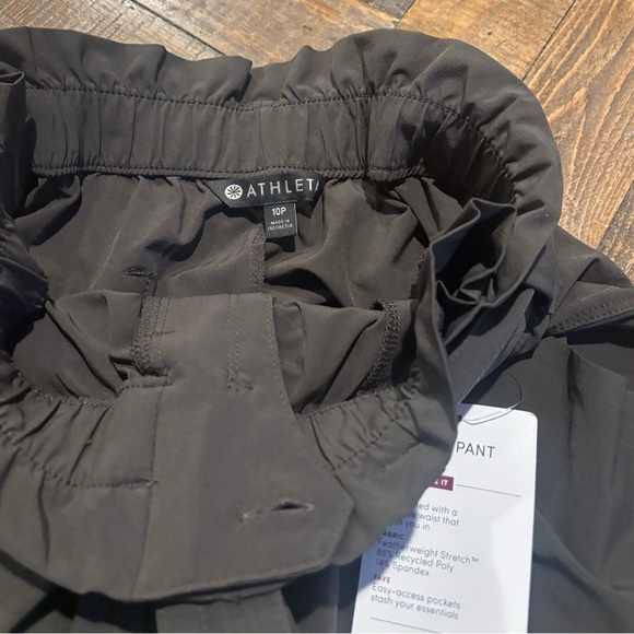 ATHLETA NWT Skyline Pant size 10P in Arbor Olive - Picture 9 of 14